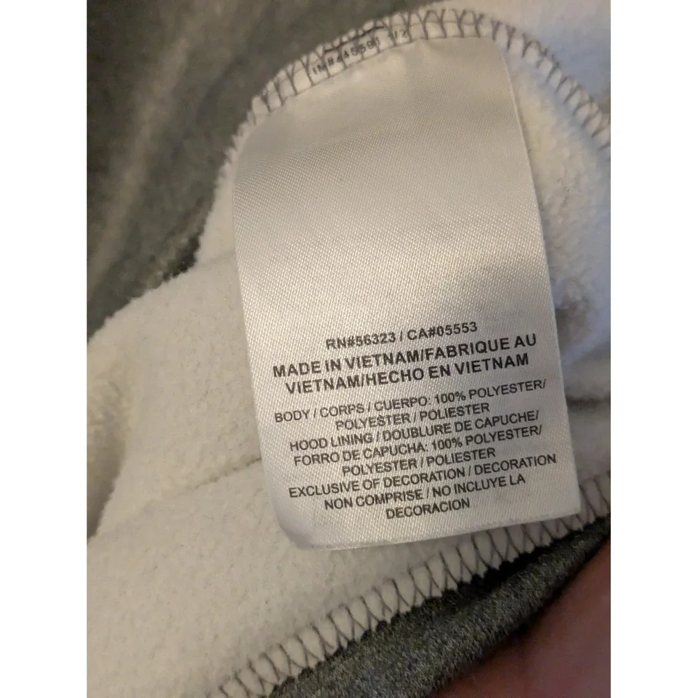 Nike Dri-FIT Hoodie Mens XXLTGray Pullover High Neck Zip Pocket Running Athletic